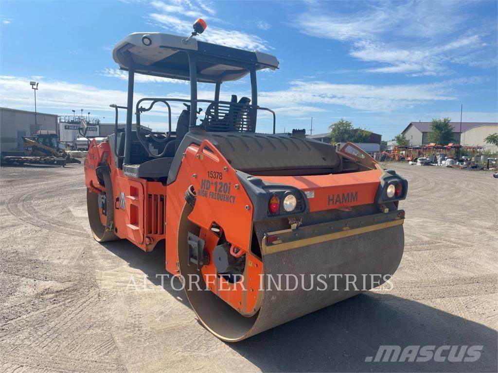 Hamm HD120IW-HF Rouleaux tandem