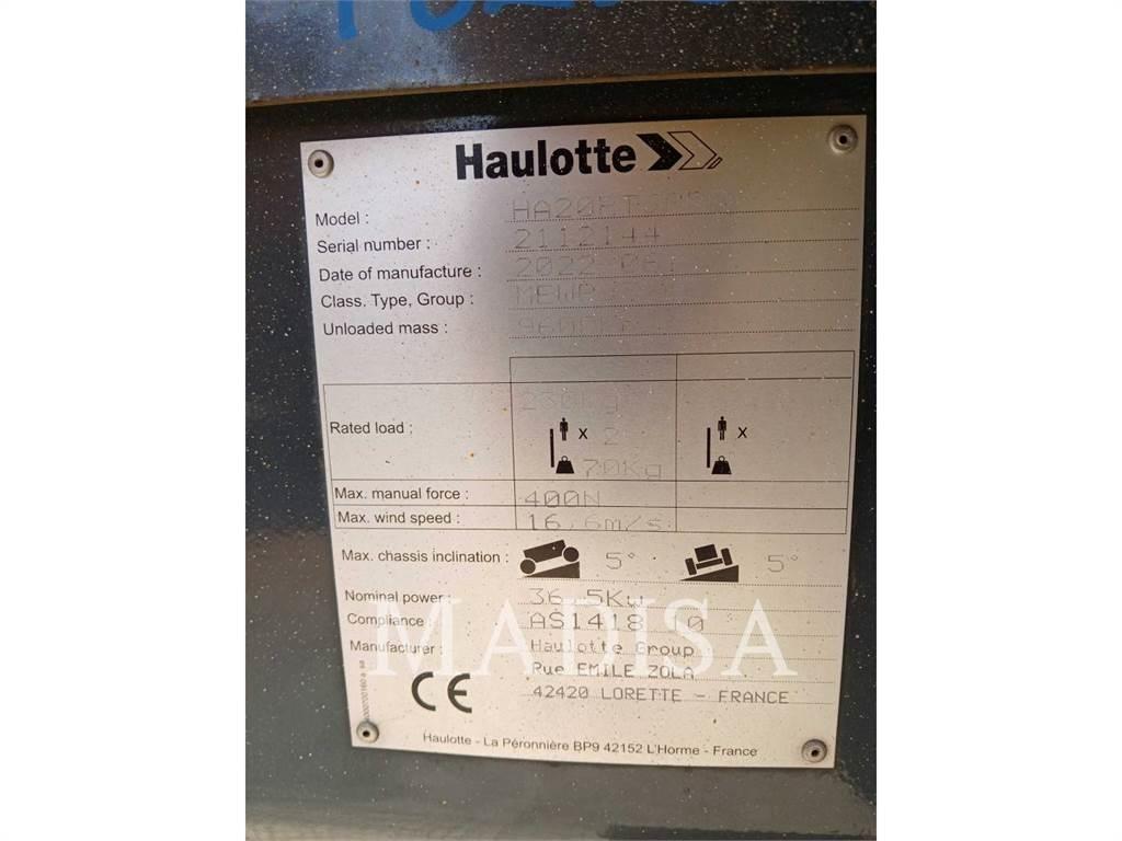 Haulotte HA20RTJPRO Nacelles articulées