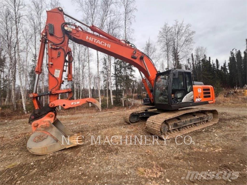 Hitachi 210 Pelle sur chenilles
