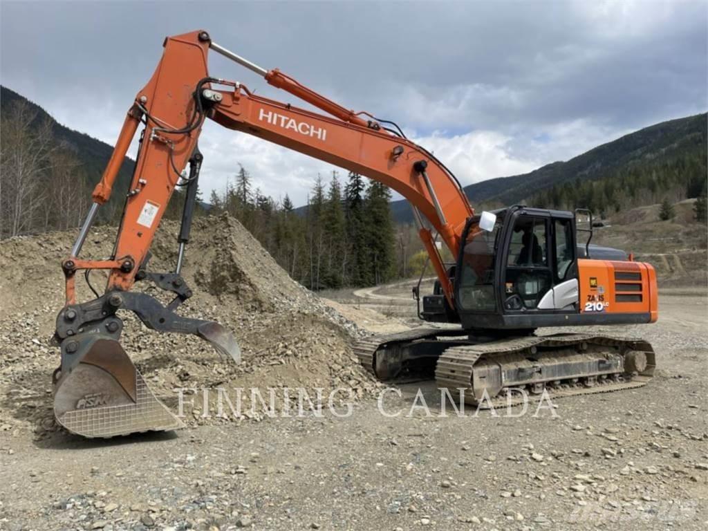 Hitachi ZX210LC Pelle sur chenilles
