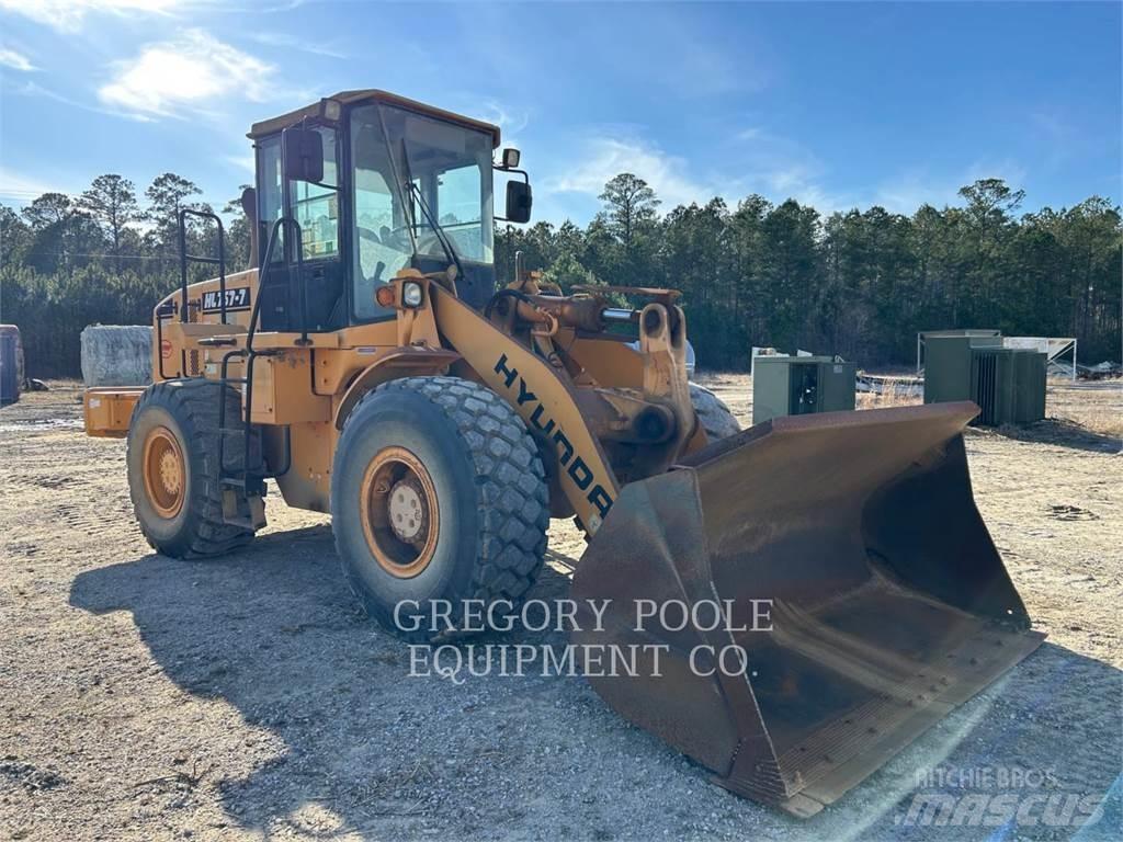 Hyundai HL757-7 Chargeuse sur pneus
