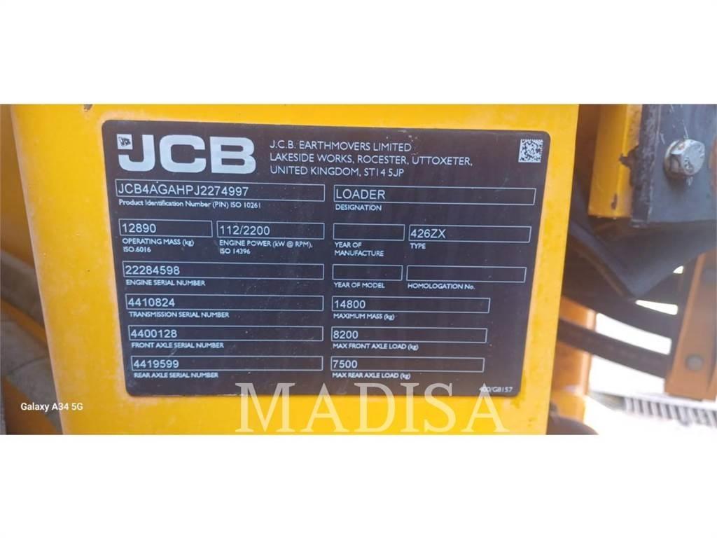 JCB 426B ZX Chargeuse sur pneus