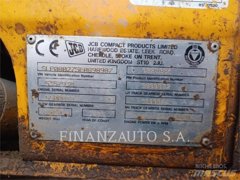 JCB 8027 Pelle sur chenilles