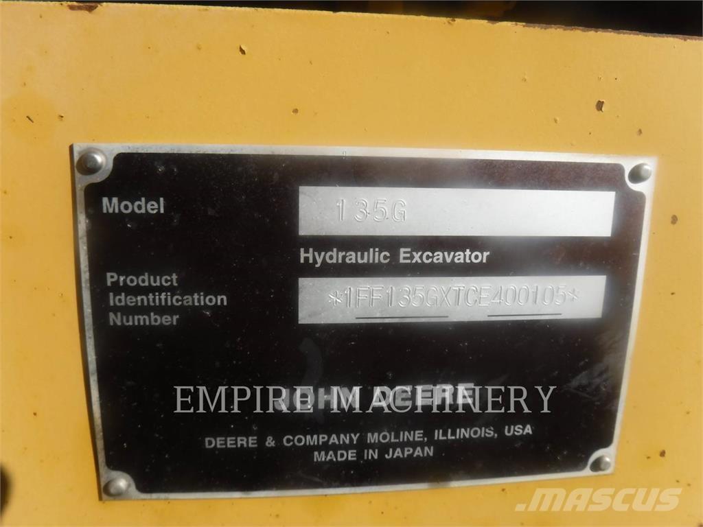 John Deere 135G Pelle sur chenilles