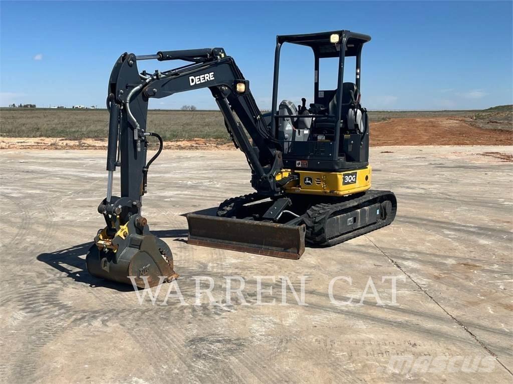 John Deere 30G Pelle sur chenilles