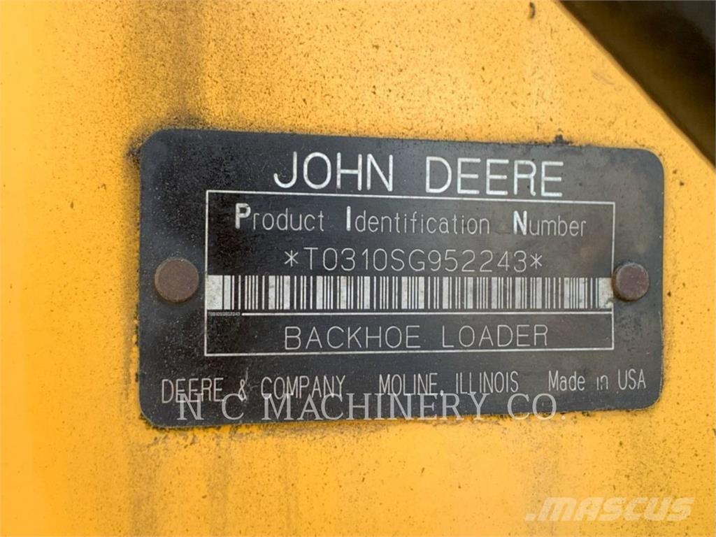 John Deere 310SG Tractopelle