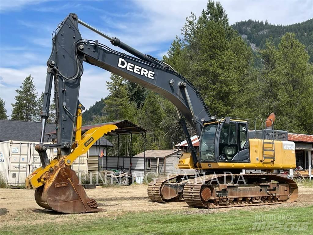 John Deere 470G Pelle sur chenilles