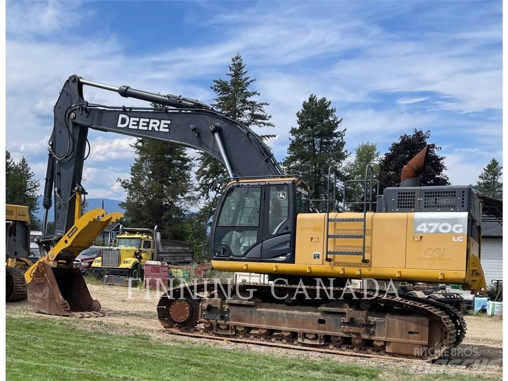 John Deere 470G Pelle sur chenilles