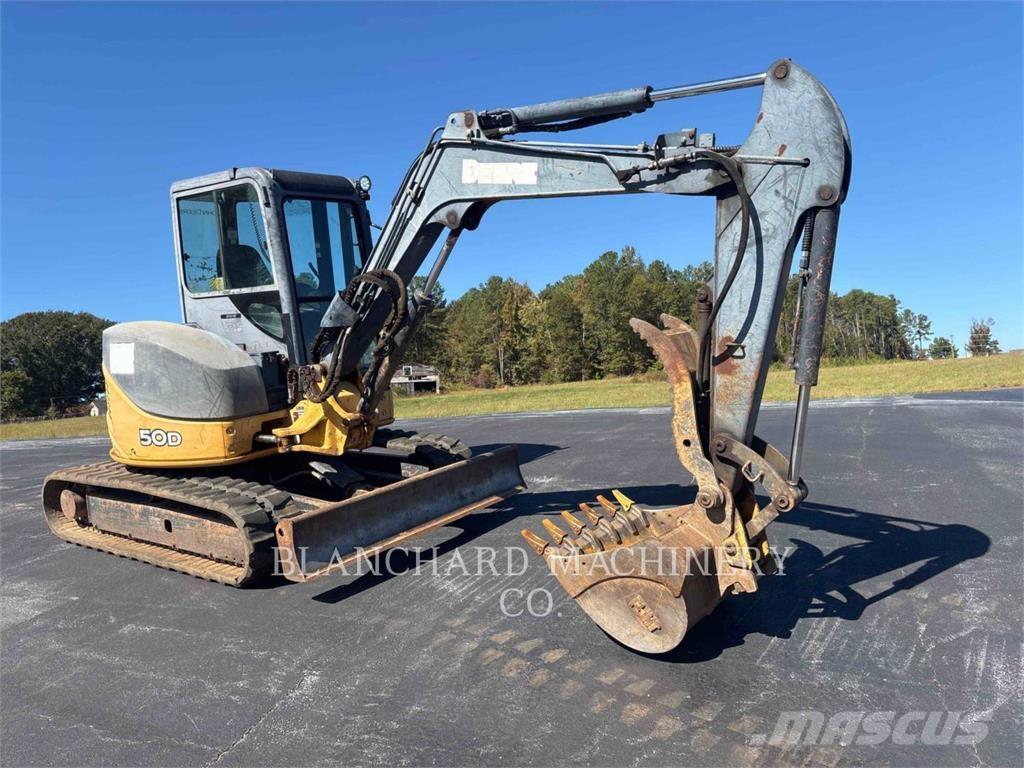 John Deere 50D Pelle sur chenilles