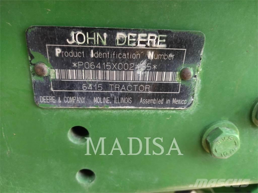 John Deere 6415 Tracteur