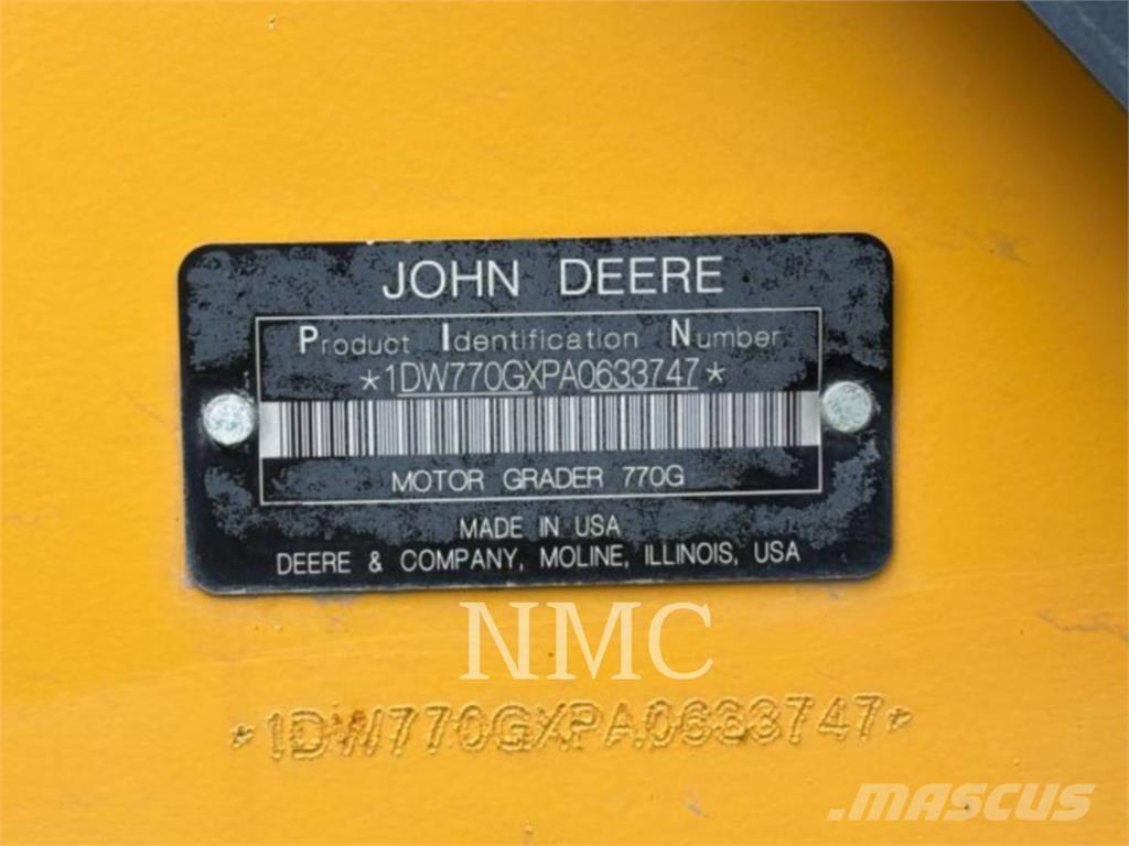 John Deere 770G Niveleuse