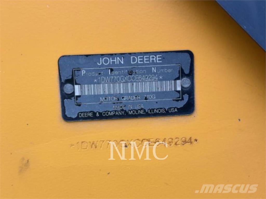 John Deere 770G_JD Niveleuse
