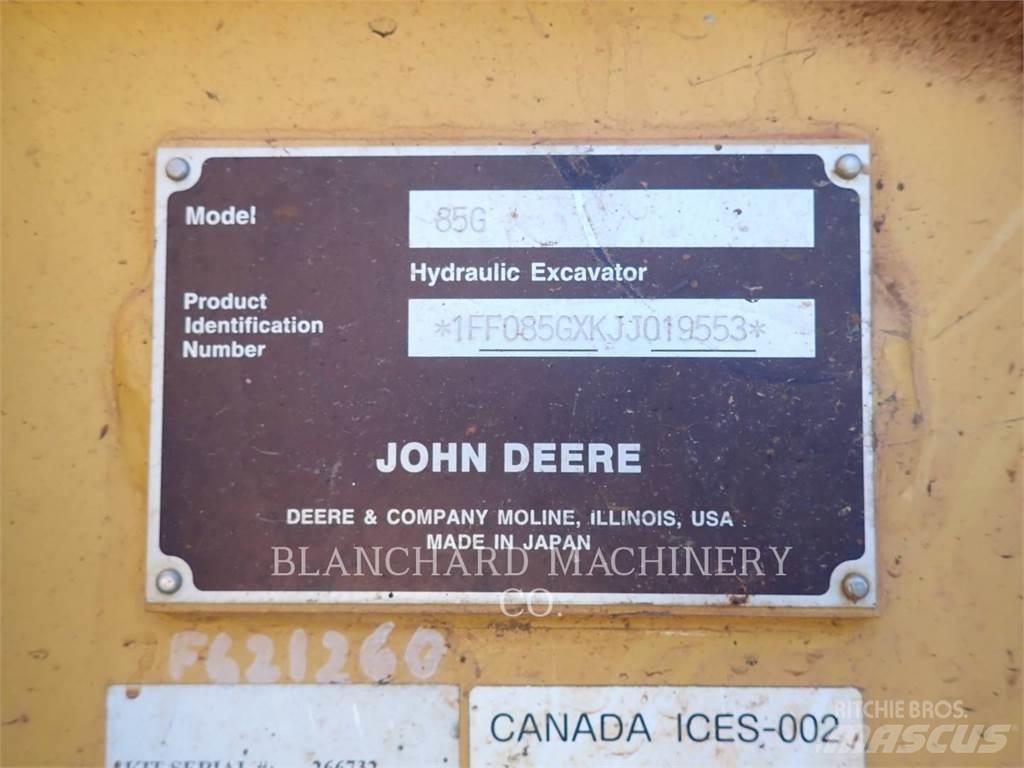 John Deere 85G Pelle sur chenilles