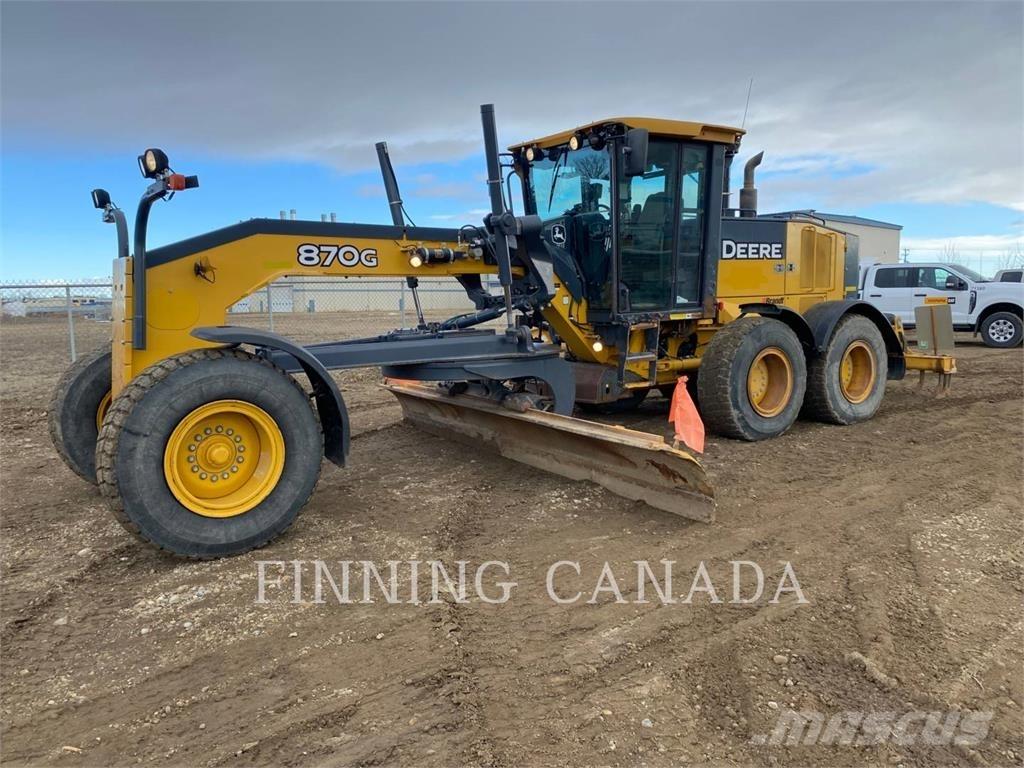 John Deere 870G Niveleuse