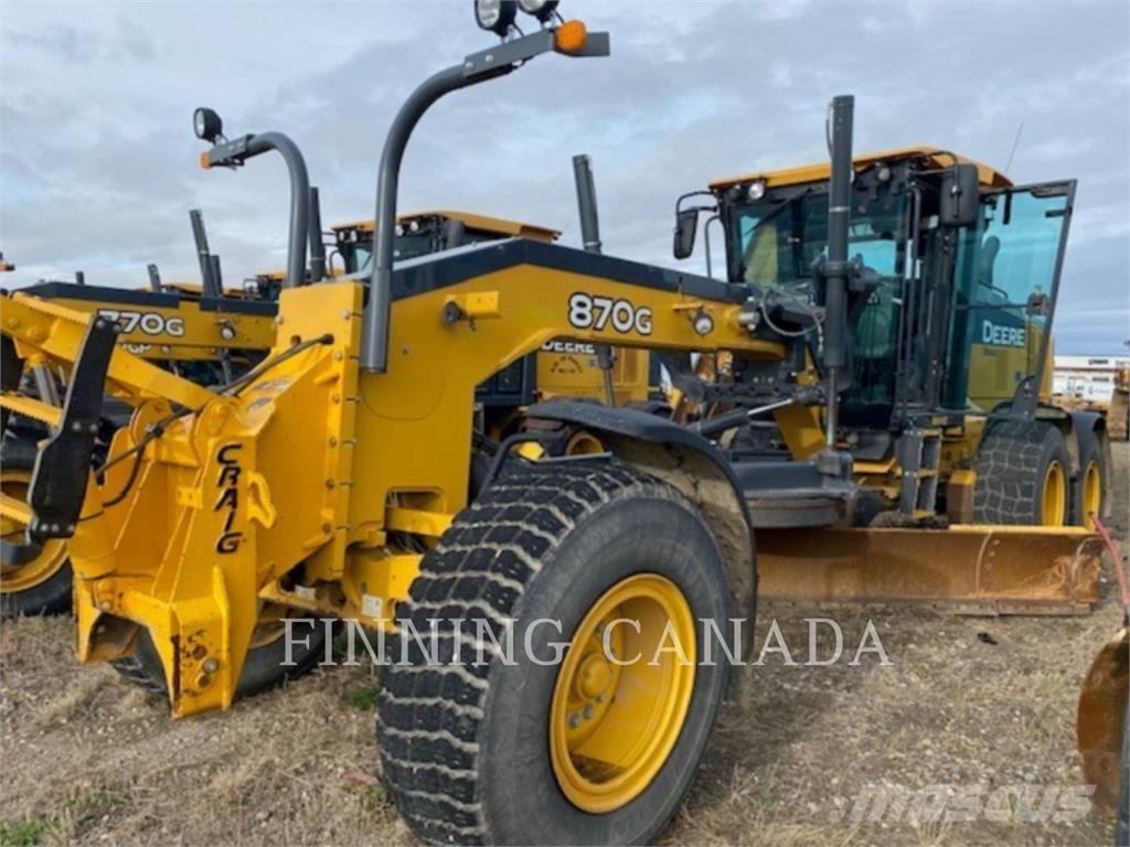 John Deere 870G Niveleuse