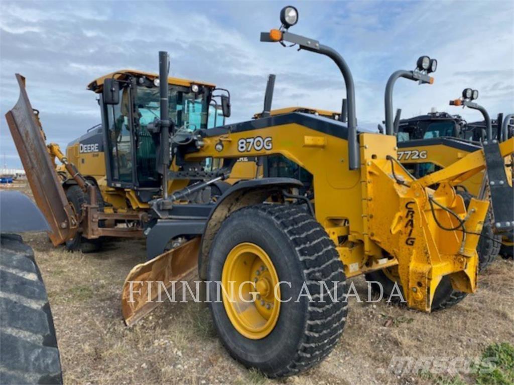 John Deere 870G Niveleuse