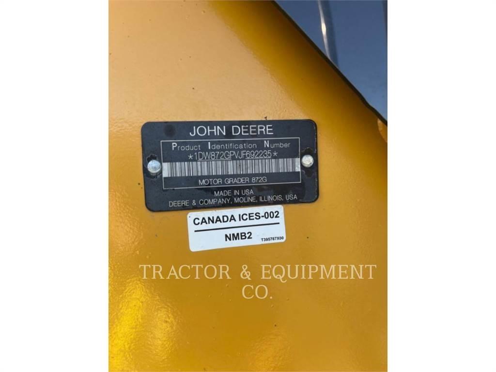 John Deere 872GP Niveleuse