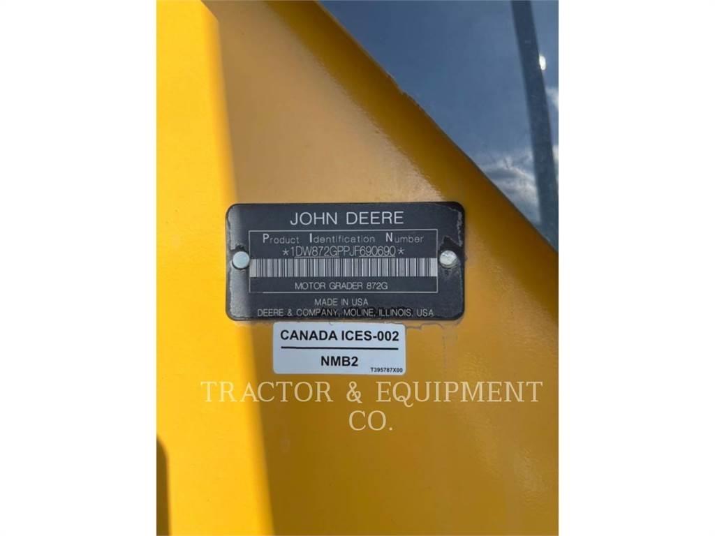 John Deere 872GP Niveleuse