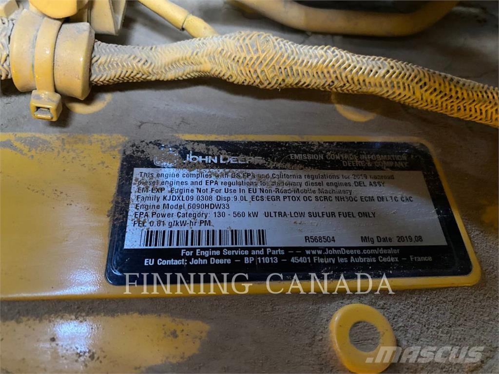 John Deere 872GP Niveleuse