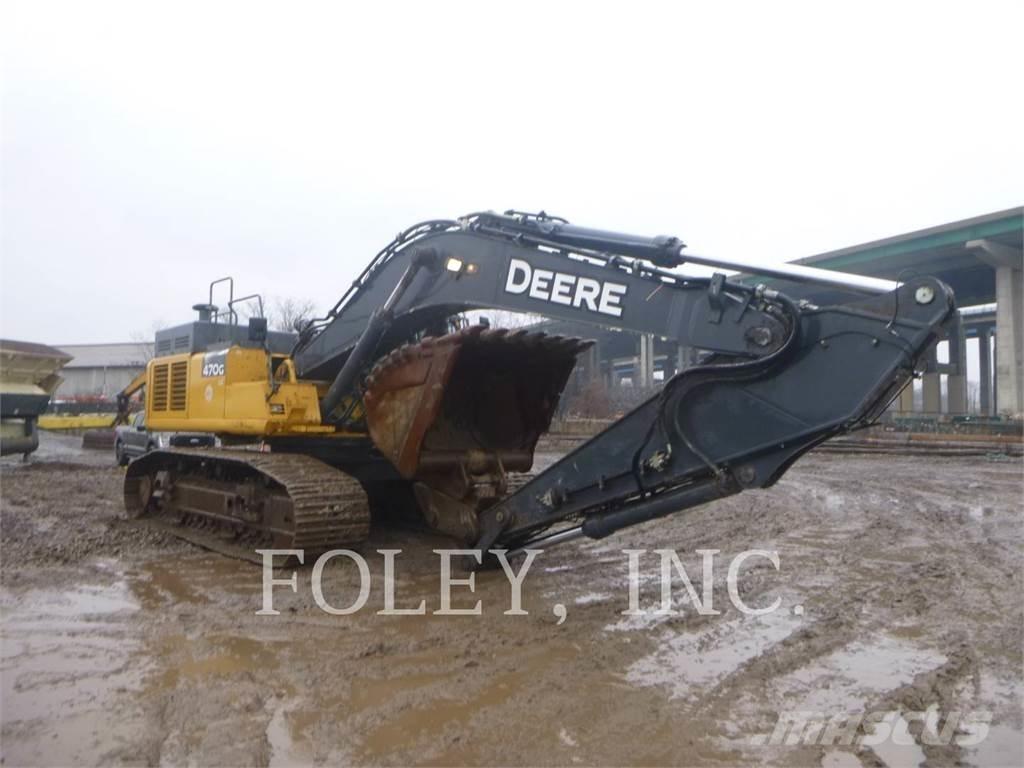 John Deere & CO. 470G Pelle sur chenilles