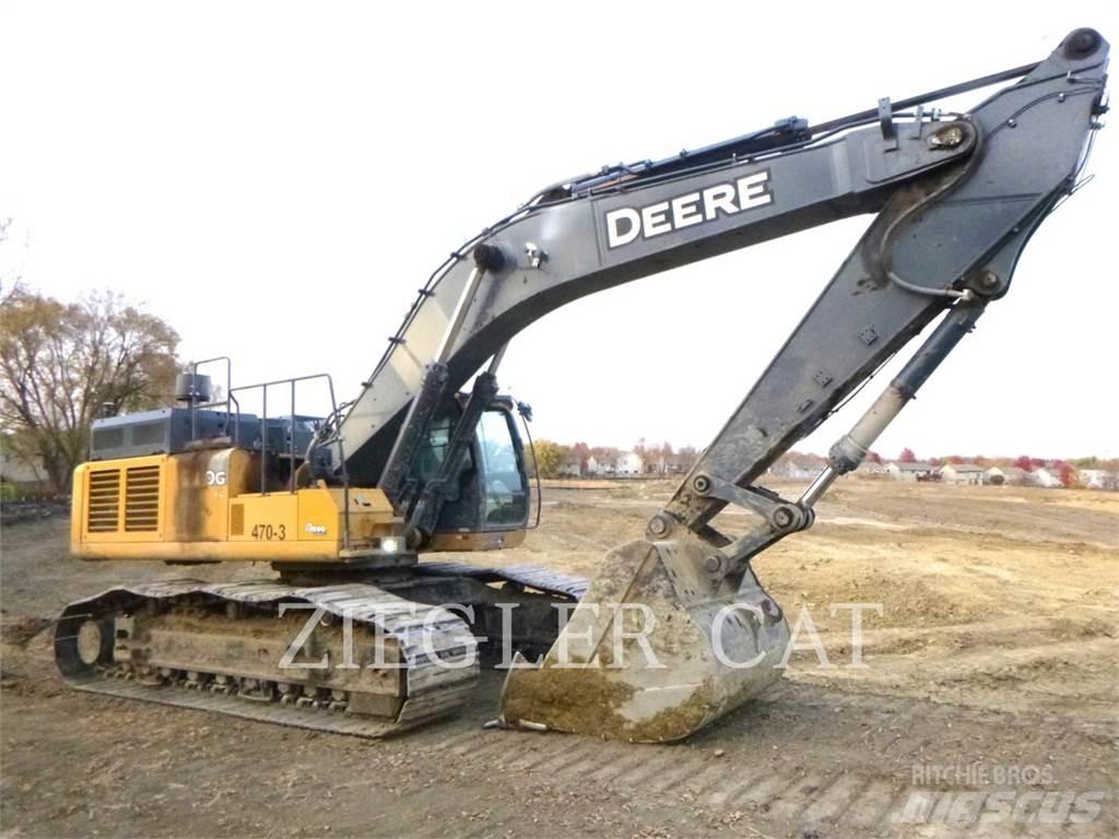 John Deere & CO. 470G Pelle sur chenilles