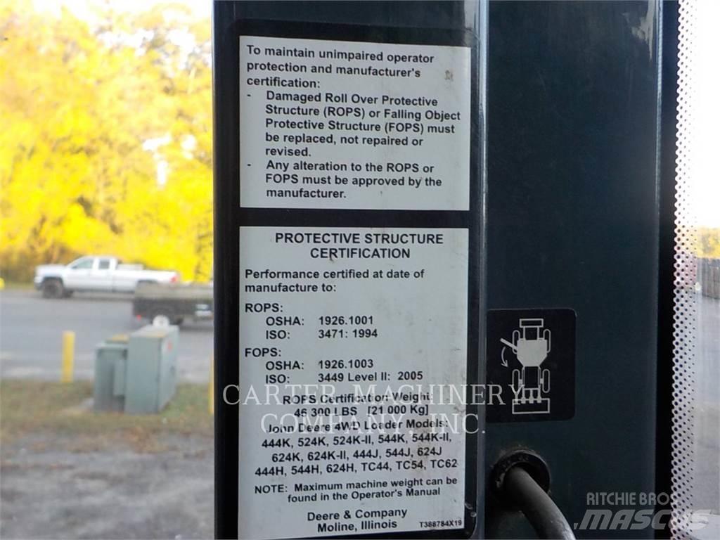 John Deere & CO. 524 K II Chargeuse sur pneus