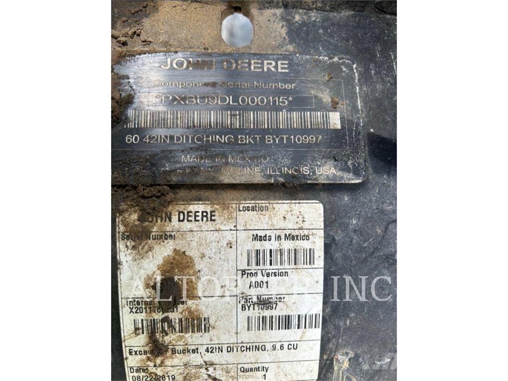 John Deere & CO. 60G Pelle sur chenilles