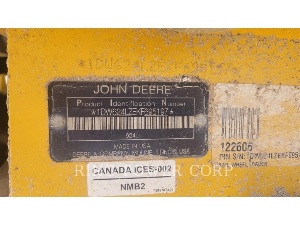 John Deere & CO. 624L Chargeuse sur pneus