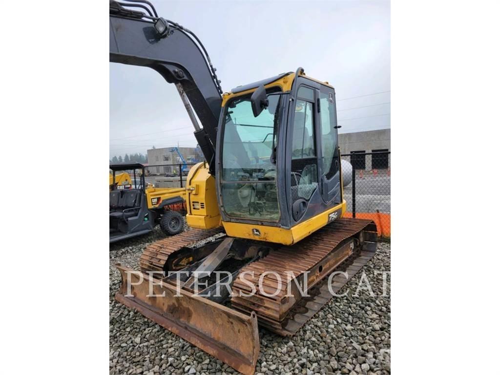 John Deere & CO. 75G Pelle sur chenilles