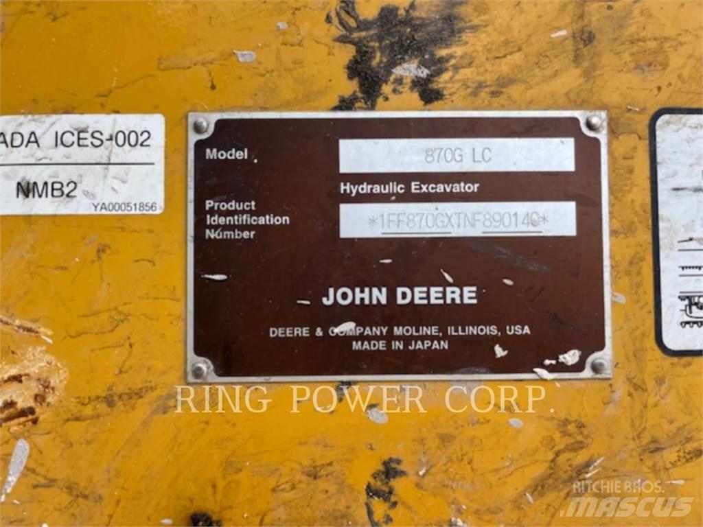 John Deere & CO. 870GLC Pelle sur chenilles