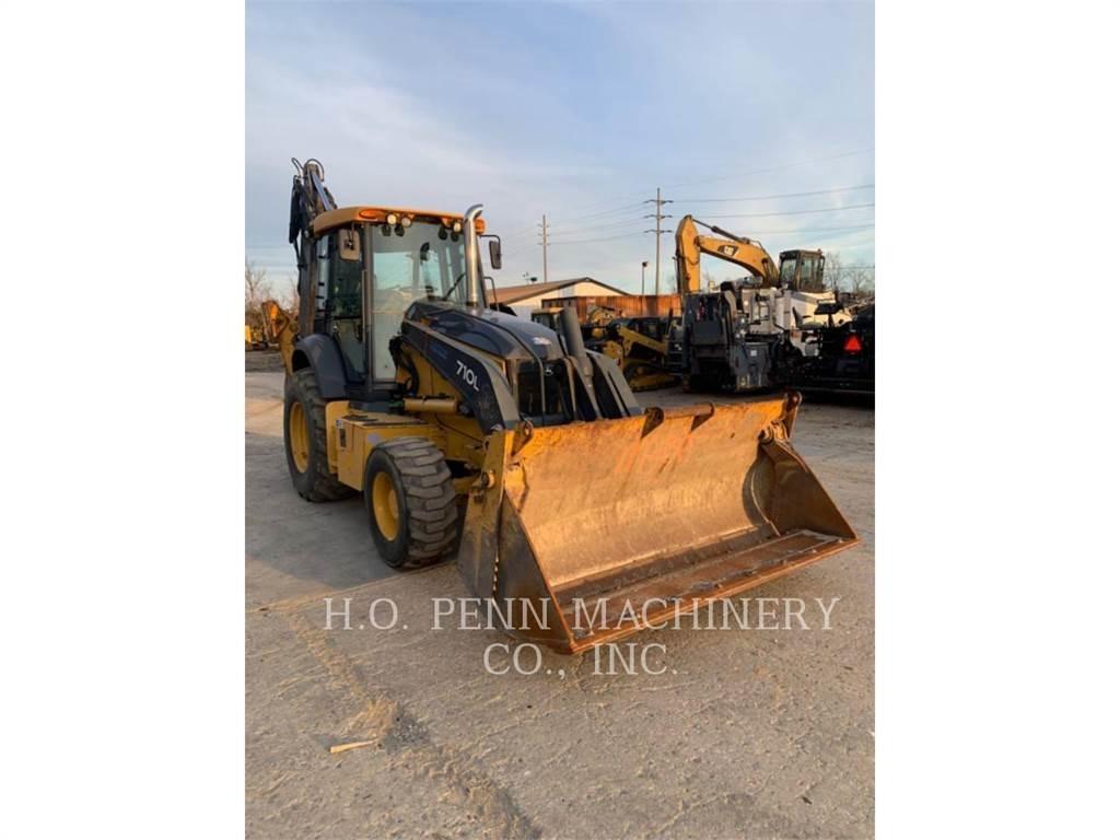 John Deere JD710D Tractopelle