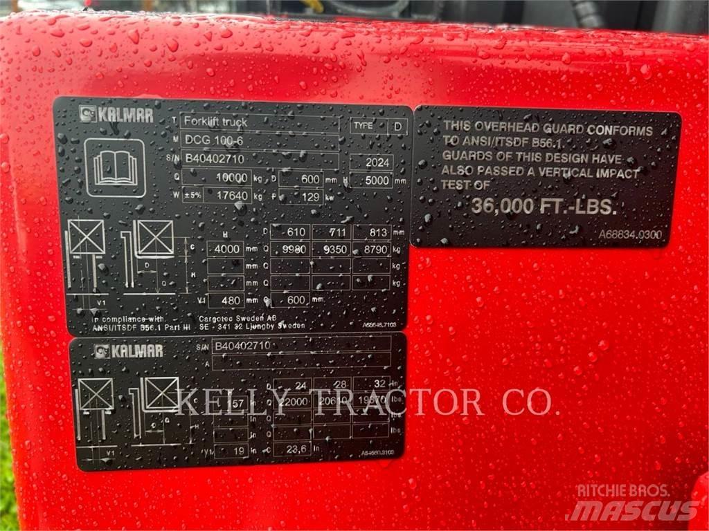 Kalmar DCG100-6 Chariots diesel