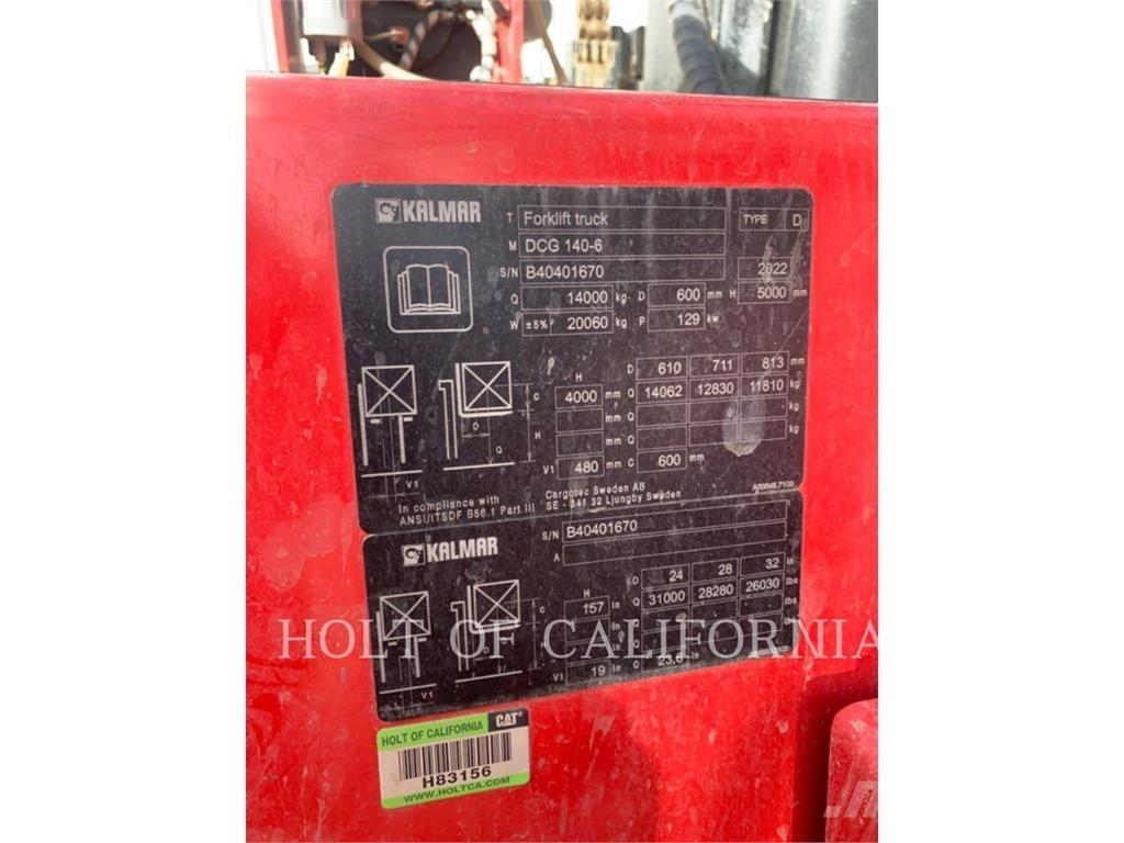 Kalmar DCG140-6 Chariots diesel