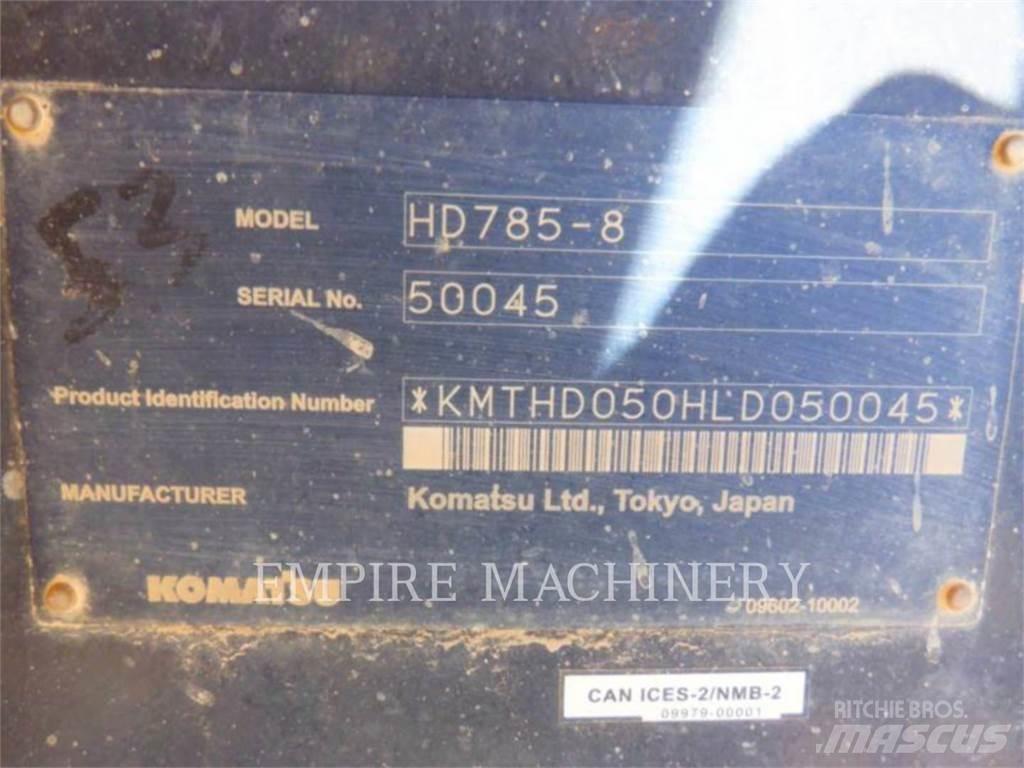 Komatsu HD785-8 Tombereau articulé