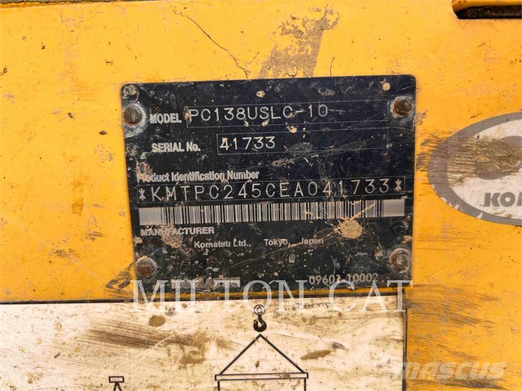 Komatsu PC138USLC-10 Pelle sur chenilles