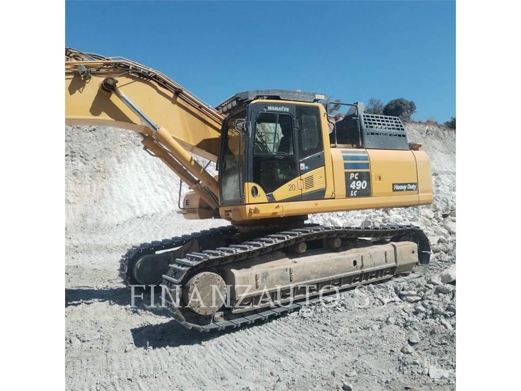 Komatsu PC490 Pelle sur chenilles