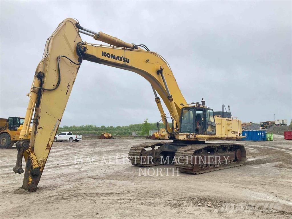 Komatsu PC750 Pelle sur chenilles