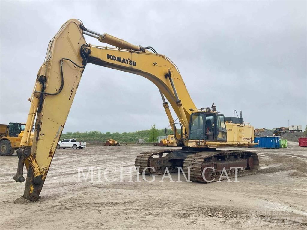 Komatsu PC750LC-6K Pelle sur chenilles