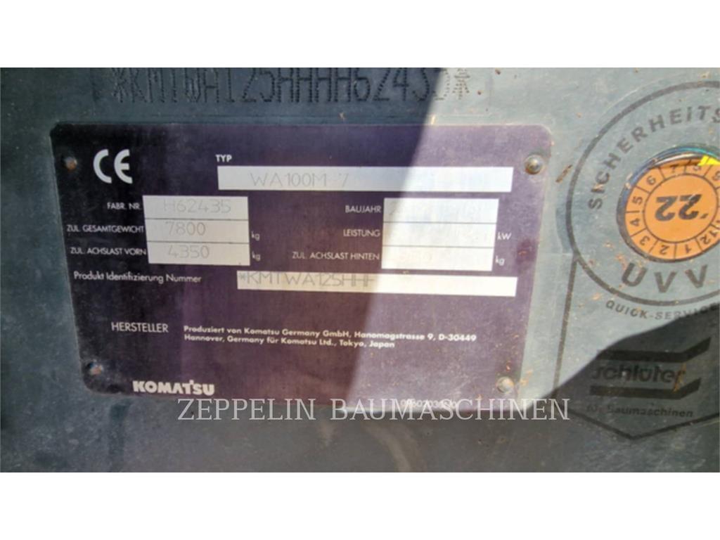 Komatsu WA100M-7 Chargeuse sur pneus