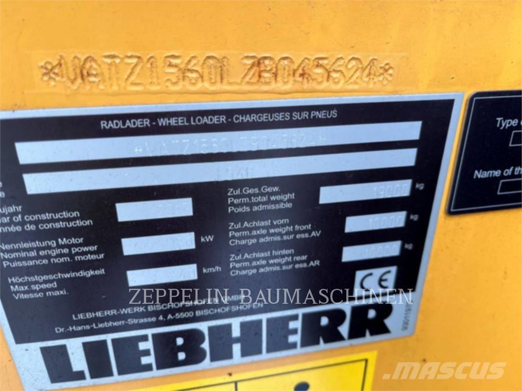 Liebherr L546 Chargeuse sur pneus