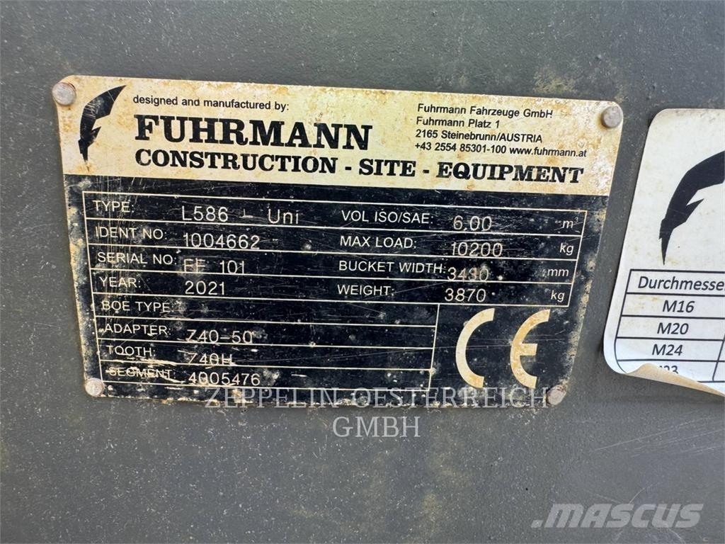 Liebherr L586 Chargeuse sur pneus