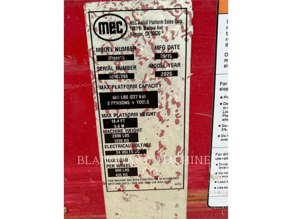 MEC MICRO 19 Nacelle ciseaux