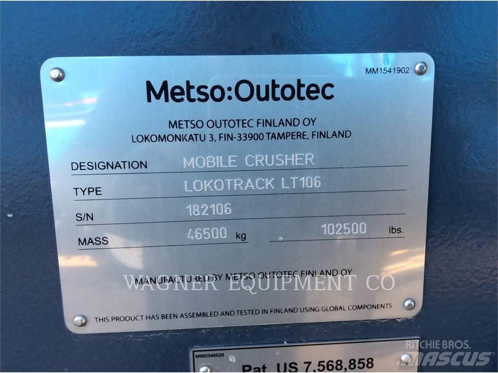 Metso LT106 Concasseur mobile