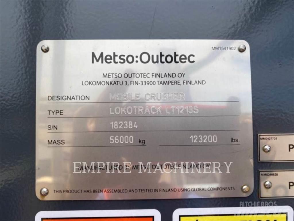 Metso LT1213S Concasseur mobile