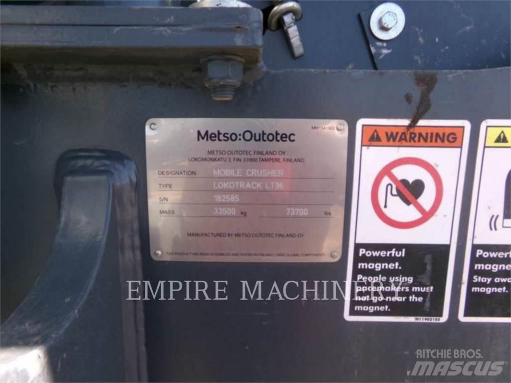 Metso LT96 Concasseur mobile