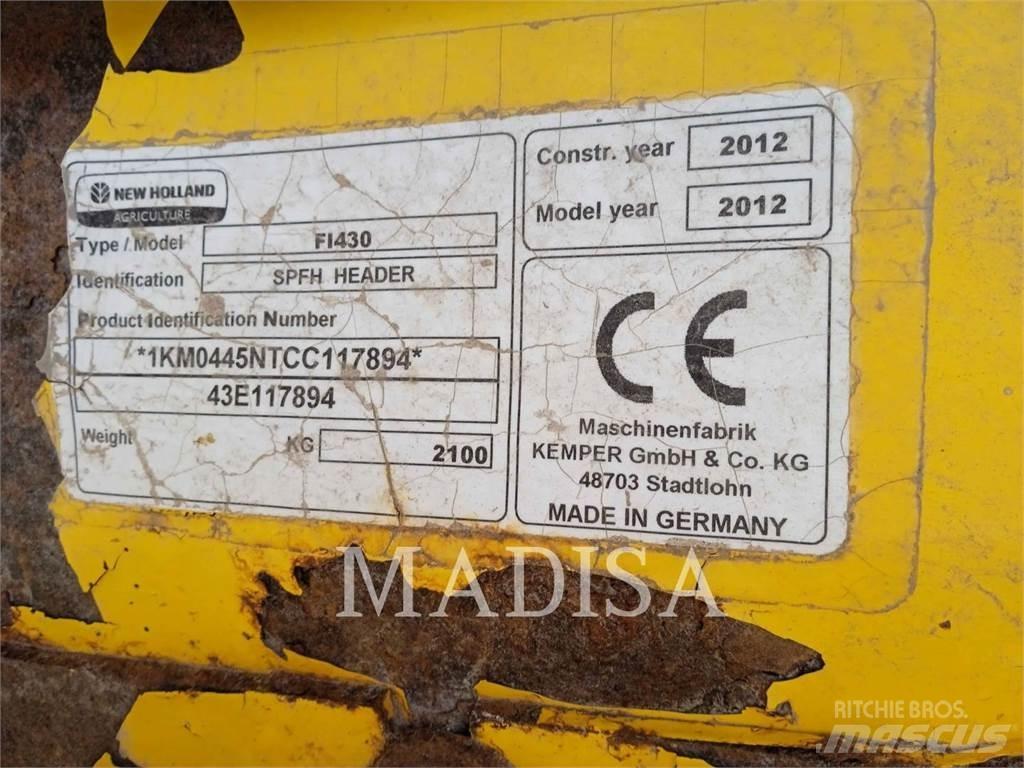New Holland 430FI Accessoires moissonneuse batteuse