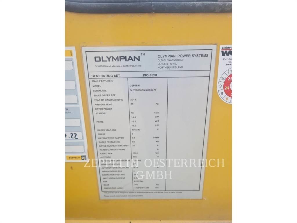 Olympian CAT GEP 18-6 Autres générateurs