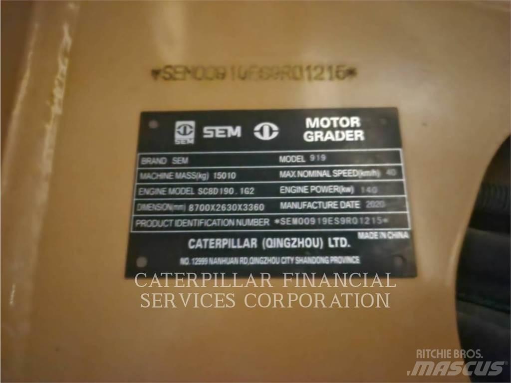 SEM MACHINERY SEM919 Niveleuse