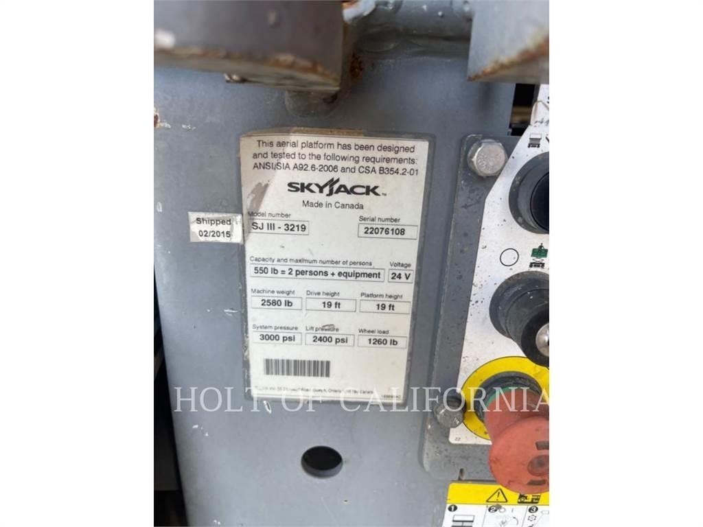Skyjack SCISSOR 19 Nacelle ciseaux