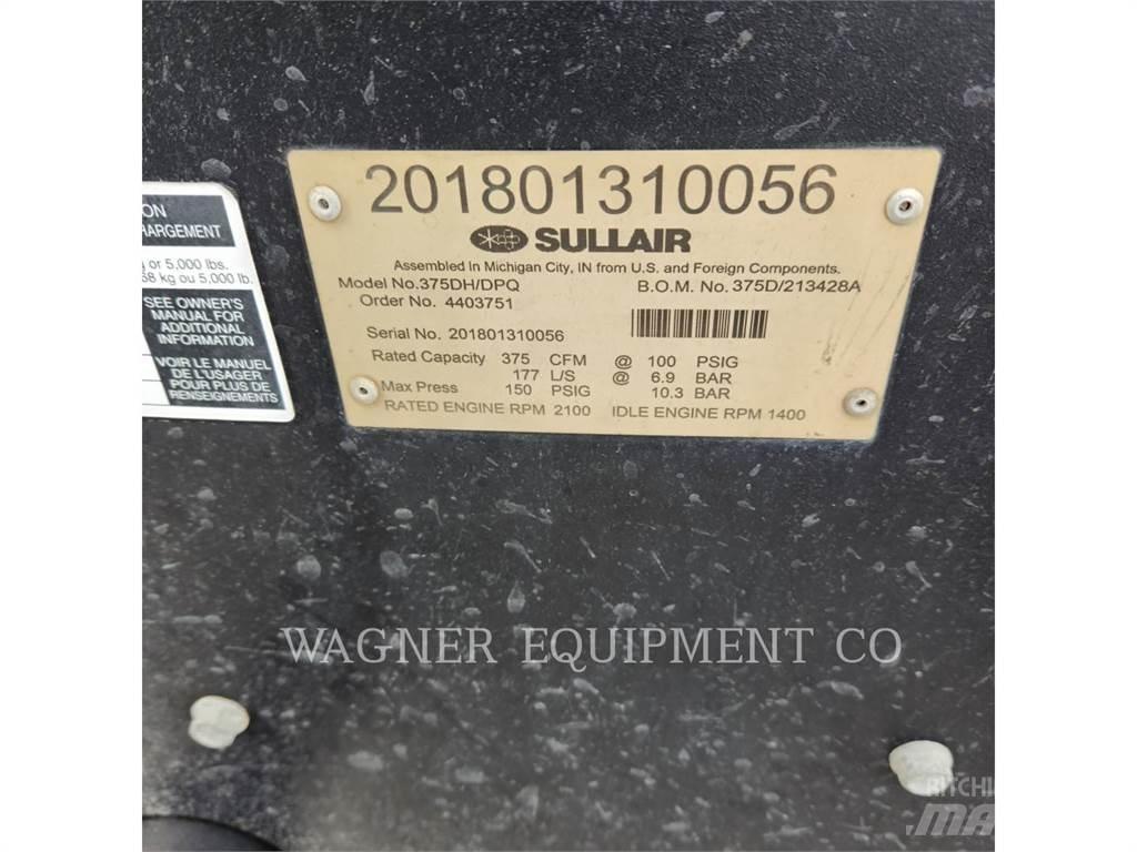 Sullair 375HDPQ Séchage par Air Comprimé